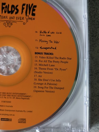 Ben Folds Five - Whatever and Ever Amen CD - Picture 6 of 12