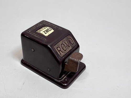 1930s Antique DRGM German ROVO Bakelite Dice Put and Take Nimm Gib Roller Game - Picture 3 of 6