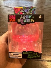 *Authentic* Needoh Jellysquish Jellyfish Pink Brand new in box - US Seller