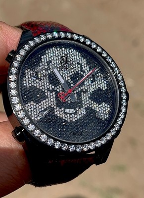 Mens Jacob & Co Limited Edition Skull Diamond Watch JC-Skull9D