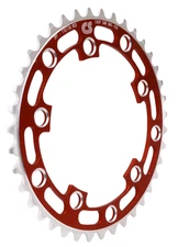 Chop Saw I 39T BMX Single Speed Bicycle Chainring 110/130 bcd - RED ANODIZED