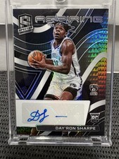 2021-22 Panini Spectra Day’Ron Sharpe Aspiring Auto RC Brooklyn Nets Hyper