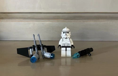 LEGO Star Wars Minifigure P2 Clone Jet Trooper sw0127 7261