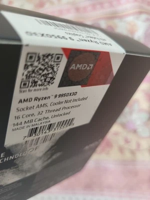 Ryzen 9 9950X listing on ebay