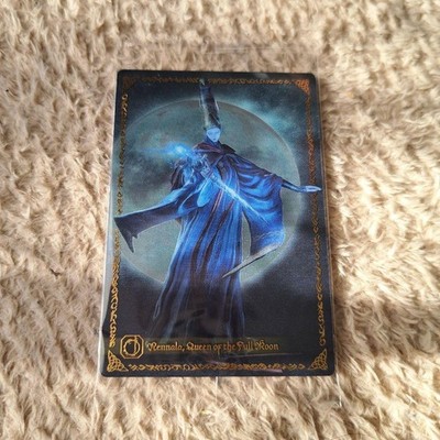 Elden Ring Renata Queen of the Full Moon Trading Card Blue Robe Magic Staff