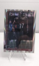2025 Topps Chrome Football NFL Jalon Walker Raywave Refractor Falcons #354