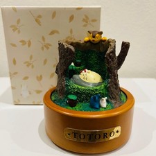 Totoro Music Box Wooden Bed Sekiguchi Studio Ghibli Japan