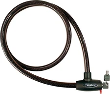 Trimax Trimaflex Max Security Braided Cable with Keyed Cable Lock TQ2072