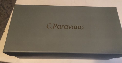 C. Paravano Heels Size 10 Black Pointed Toes Sling back Free Shipping NIB - Picture 5 of 5