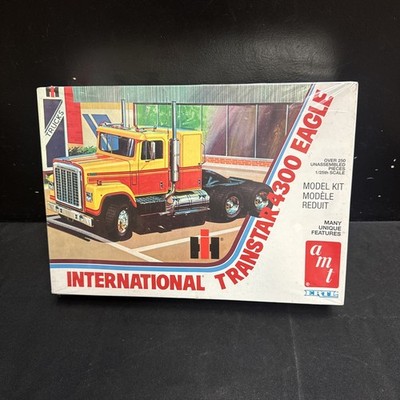 AMT INTERNATIONAL TRANSTAR 4300 EAGLE SEMI TRUCK MODEL KIT 1:25 AMT-629 BOXED