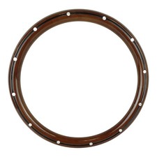 14 Mahogany Steering Wheel Half Wrap Forever Sharp Wheels Real Wood