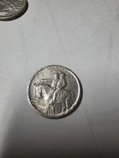 1925 Stone Mountain Commemorative Silver Half Dollar Coin