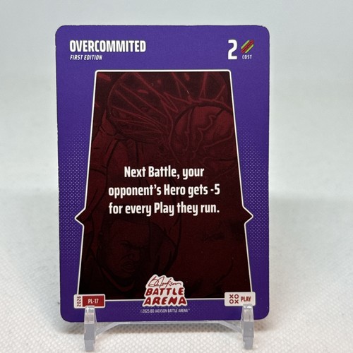 2026 Bo Jackson Battle Arena Overcommited SP Play #PL-17 Griffey Edition