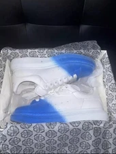 Alexander McQueen Spray Pain Over Sized Sneakers