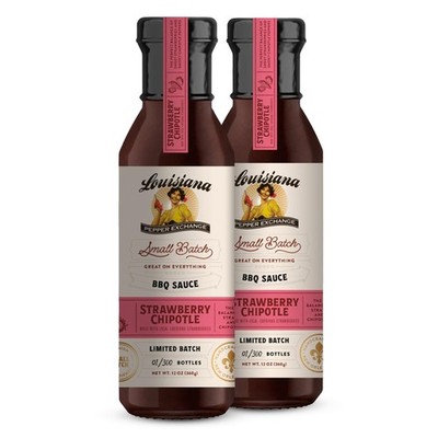 Strawberry Chipotle BBQ Sauce, Gluten-Free, 12 Fl Oz, 2-Pack