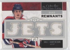 2008-09 O-Pee-Chee Premier Remnants Quad 4/25 Dale Hawerchuk #PR-DH HOF 1o3