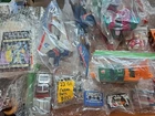 Vintage Hasbro G1 Transformers Cassette Ramhorn & Cards Lot PARTS Chrome