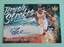 2018-19 Panini Court Kings QUENTIN RICHARDSON Brush Strokes Auto #/149 Clippers 