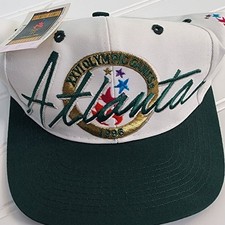 Rare Vintage Atlanta 1996 XXVI Olympic Games The Game SnapBack Hat NWT