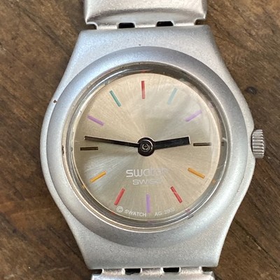 Swatch Irony Filamento Milticolore YSS1006 Ladies Swiss Watch Multi Strand Band
