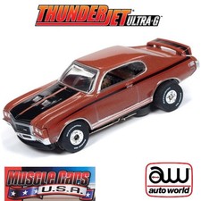 Auto World 1972 Buick GSX Brown HO Slot Car SC340 RARE Thunderjet R25
