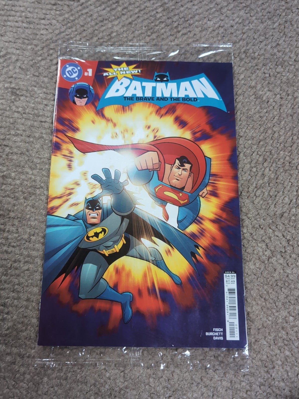Batman: The Brave and the Bold #1 2011 — Fisch / Burchett & Davis — Near Mint
