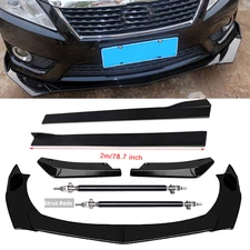 Front Bumper Lip Spoiler Splitter Car Body Rear For Toyota GR Corolla