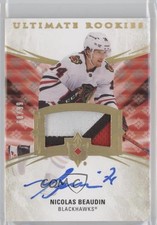 2020-21 Ultimate Collection Rookies 68/99 Tier 1 Nicolas Beaudin Patch Auto 0gn4