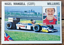 1986 Panini SuperSport Nigel Mansell Figure -No.32