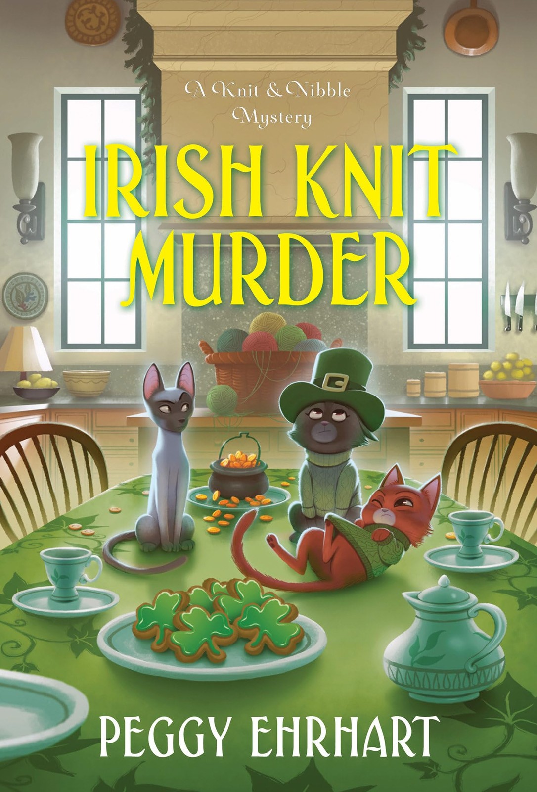 Irish Knit Murder (A Knit & Nibble Mystery) by Ehrhart