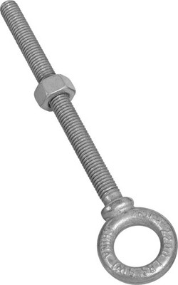 Eye Bolts Forged Galvanized Steel 1/2 in x 6 in Heavy Duty 3260