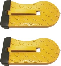 2-Pack Car Door Step: Foldable, w/ Glass Breaker  Roof Rack, 400lb Load