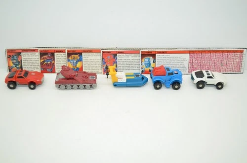 Transformers Vintage G1 Warpath Seaspray Gears Tailgate Windcharger Figures Lot