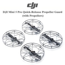 4x DJI Mini 5 Pro Quick Release 360 Propeller Guard with Integrated Propellers