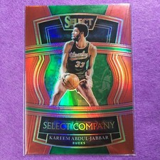 🏀 KAREEM ABDUL-JABBAR #18 'Red Prizm SP' | 2020 Panini Select