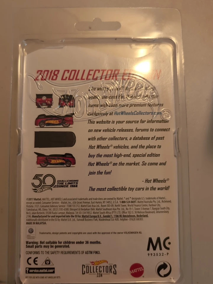 风火轮 2018 Kmart 邮件大众拖曳卡车红色 - 真骑手 — 第 3/3 张图片