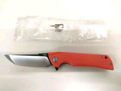 BESTECH KNIVES PALADIN Taschenmesser Messer Orange Plus aus D2 Stahl Neu.