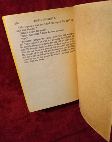 First Blood by David Morrell 1985 Movie Tie-in Paperback John Rambo Stallone - Picture 14 of 14