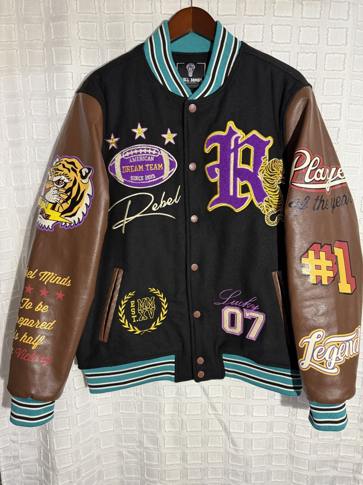 Rebel Minds Varsity Jacket - image 2