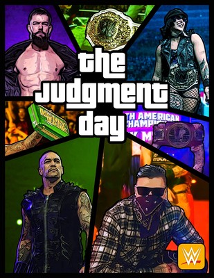 WWE NXT 16 X20  POSTER - THE JUDGEMENT DAY