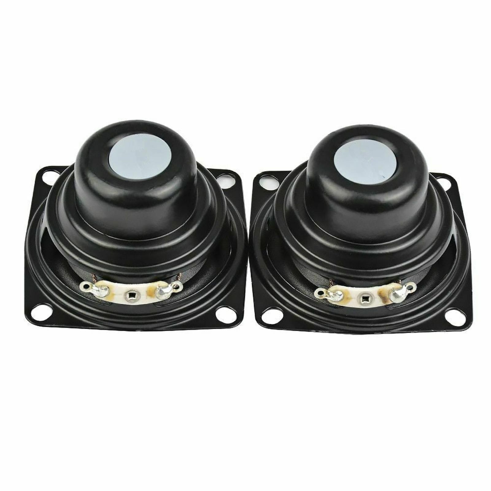 10W 2" Full Range 4ohm Universal Magnetic Speaker With Installation Space 2Pack