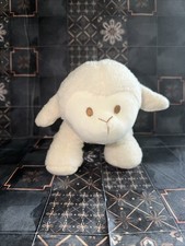 Kellytoy Baby Lovey Lamb Sheep 7" Plush Toy Animal Ears Crinkle  Rattle Sound