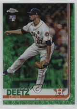 2019 Topps Chrome Green Wave Refractor 36/99 Dean Deetz #79 s7f