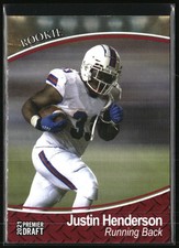 2021 SAGE Premier Draft #87 Justin Henderson Red