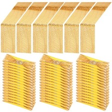 54 Pcs Gold Sequin Chair Sashes And Table Runners 48 Sequin Chair Bows 6 Glitter