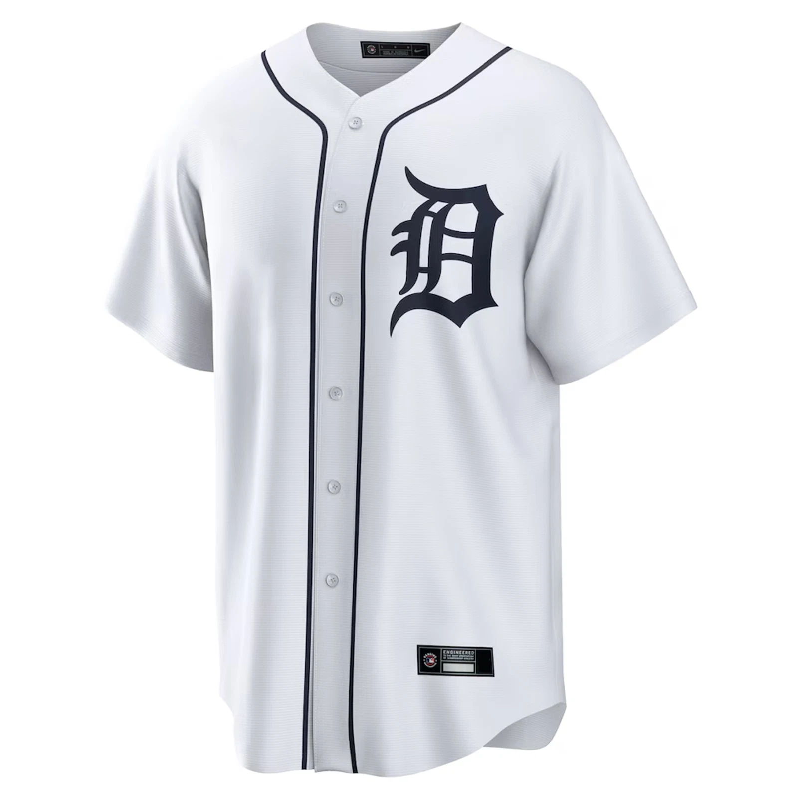 Men's/Youth Tigers White Replica Player Jersey