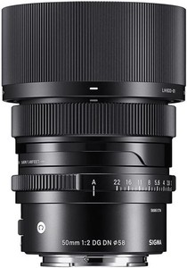 Sigma 50mm F2 DG DN Contemporary Sony FE Fit Photography Camera Lens