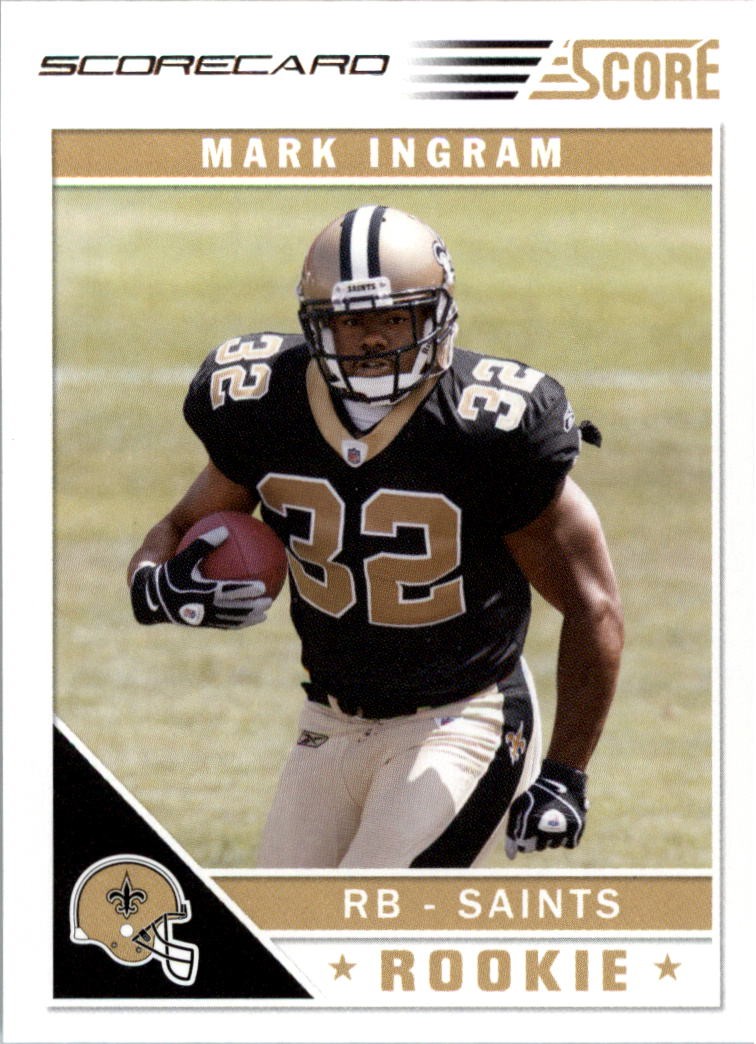 2011 Score Scorecard #361 Mark Ingram - FB