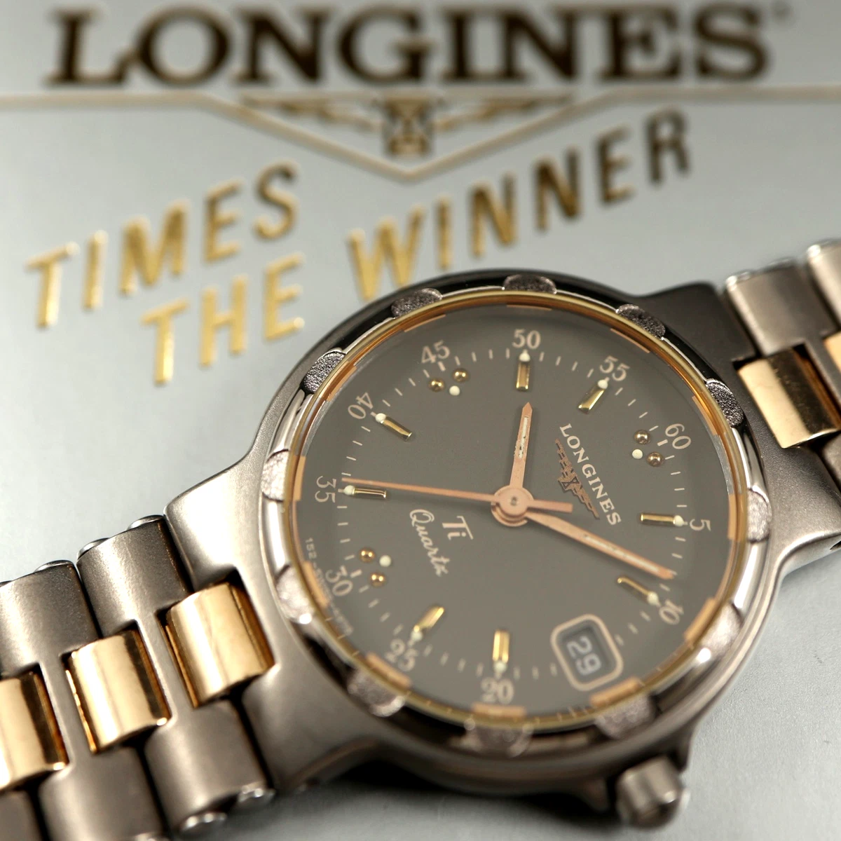 Longines Conquest Titanium Case Wristwatches for sale | eBay