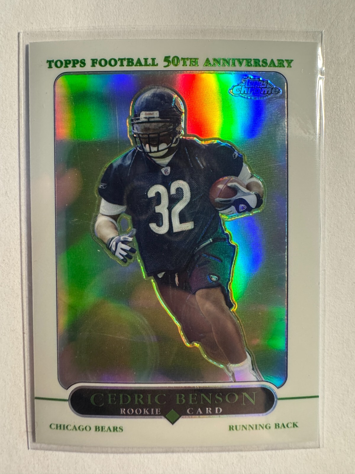 K316,940 - 2005 Topps Chrome Refractors #167 Cedric Benson
